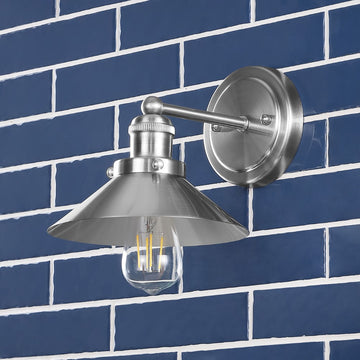 July Metal Shade Sconce
